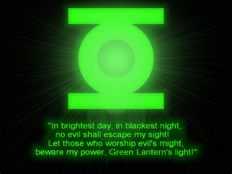 Green Lantern Oath by lycanshinobi on DeviantArt