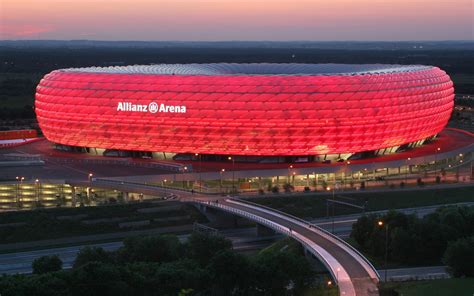 Allianz Arena Football Stadium 2013 Bayern Munich Germany Hd Desktop ...