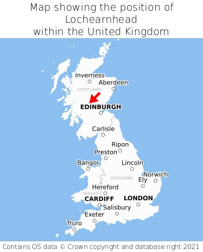 Where is Lochearnhead? Lochearnhead on a map