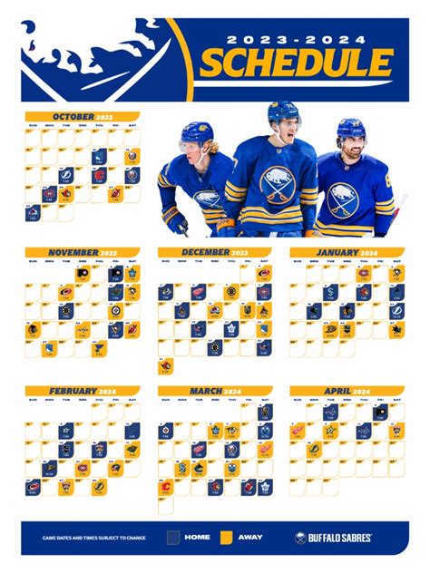 Printable Buffalo Sabres Schedule 2024 2024 Elections - Jenni Lorilyn