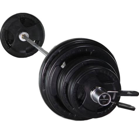 Hit Fitness 100kg Olympic Barbell Set with 7' Bar | McSport Ireland