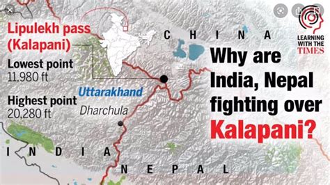 India- Nepal border dispute - INSIGHTS IAS - Simplifying UPSC IAS Exam ...