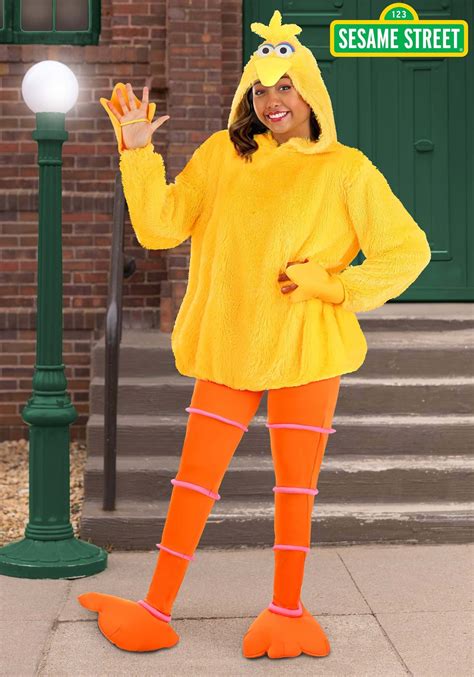 Sesame Street Cozy Big Bird Costume for Women | Sesame Street Costumes