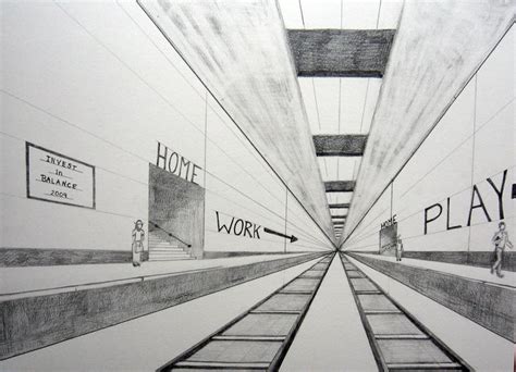 Creative Drawing | Perspective drawing, Perspective art, Linear ...