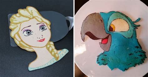 26 most artistic and colourful pancake art