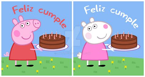 Peppa and Suzy's Happy B-Day by JaviDLuffy on DeviantArt