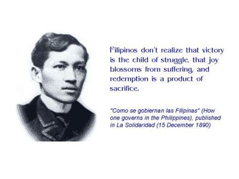 Quotes From Dr Jose Rizal | Jose rizal, Patriotic quotes, Philippines ...