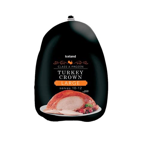 Iceland Class 'A' Frozen Turkey Crown Large 2.6Kg | Chicken and Turkey ...