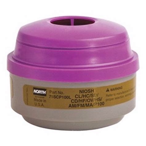 North Safety 75SCP100L Defender Multi-Purpose Cartridge With P100 Filter