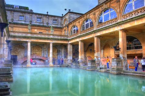 The Roman Spa at Bath | Spa, Roman baths, House styles