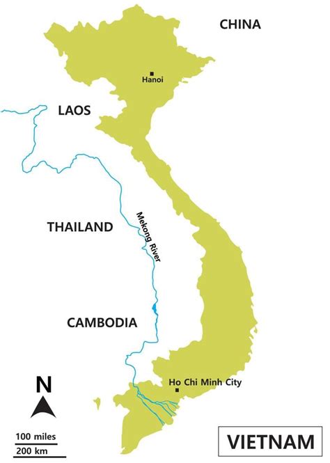 Rivers Of Vietnam Map - Allyce Maitilde