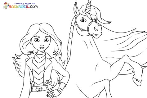 Unicorn Academy Coloring Pages