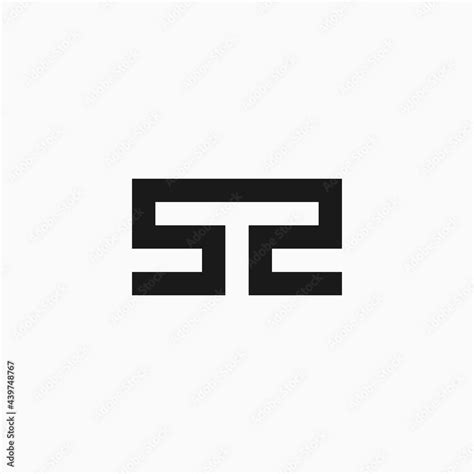 STS letter logo design in square Stock Vector | Adobe Stock