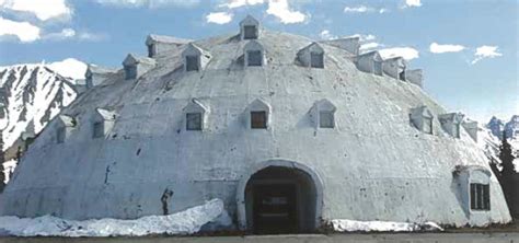 Landmark urethane igloo in Alaska for sale