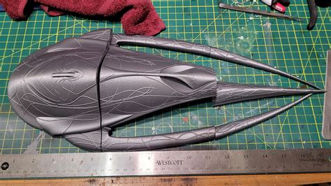 Farscape Moya - 1/2000 Scale 3D Print Leviathan Build with Lights | RPF ...