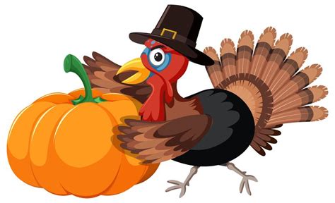 Turkey collect pumpkin on white background 295681 Vector Art at Vecteezy