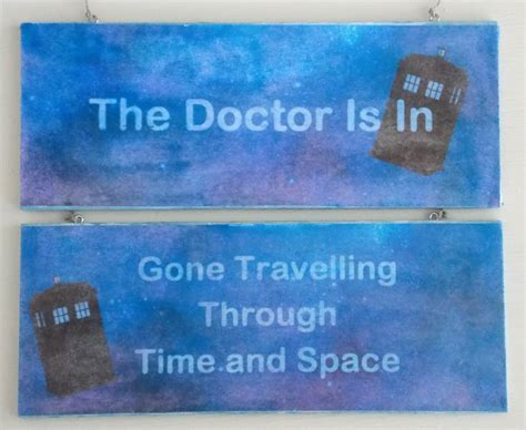 The Doctor is in Door Sign - Etsy