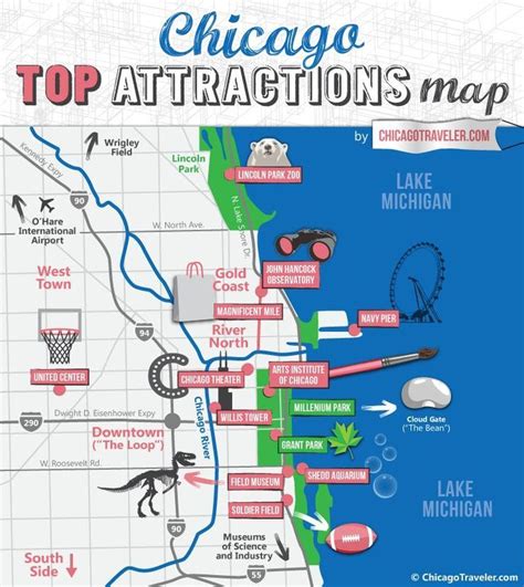 Printable Map Of Magnificent Mile Chicago - FreePrintable.me