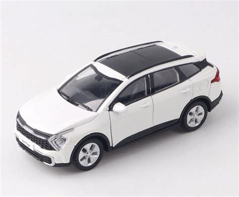 Kia Motors Sportage NQ5 2022 Diecast Mini Car Toy 1:38 Miniature Model ...