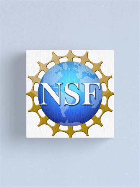 "National Science Foundation Logo" Canvas Print by Ninjakitas | Redbubble