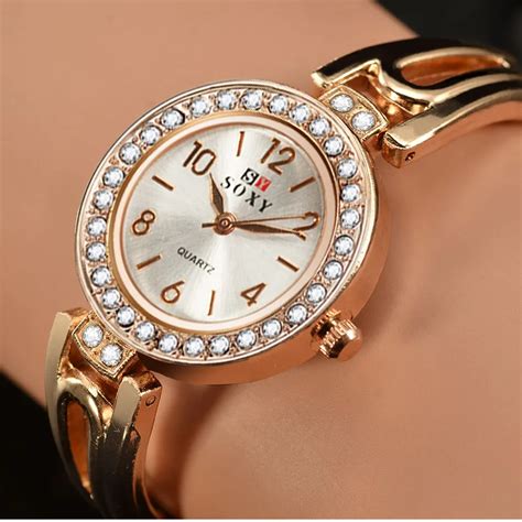 Aliexpress.com : Buy New Women's Watches Fashion Rhinestones Ladies ...