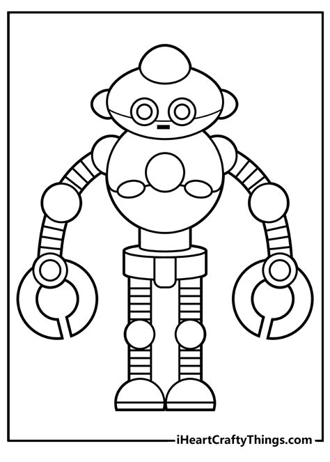 váza Szélső Nevetés robot coloring pages veszélyes Fontoskodás Komoly