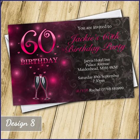 60th Birthday Invites Funny - Invitations : Resume Examples #mx2WQZ4BY6