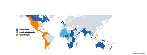 The British empire,French colonial empire and Spanish empire all in one ...