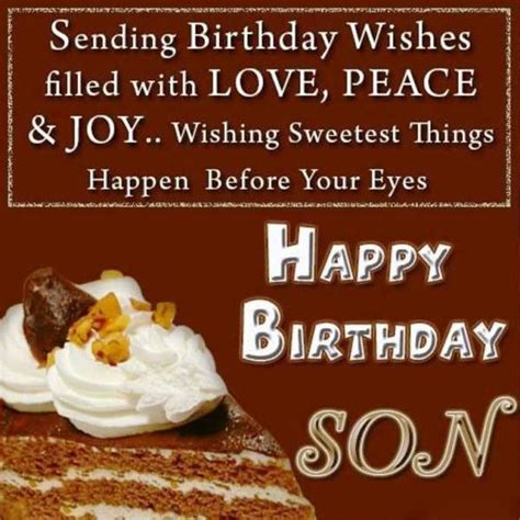 Happy Birthday Son Quote Pictures, Photos, and Images for Facebook ...