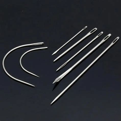 7pcs Upholstery Sewing Needles Carpet Leather Curved Canvas Hand Repair ...