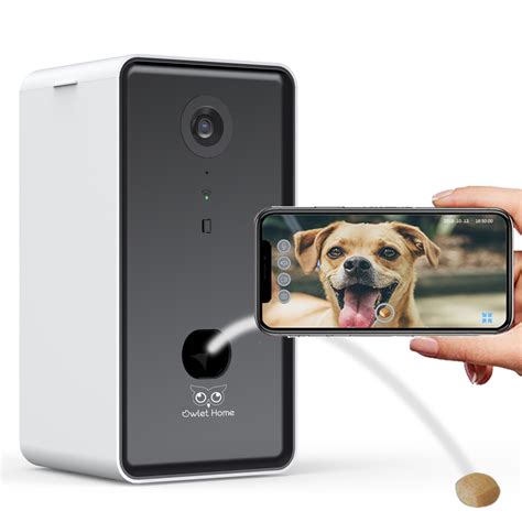 Owlet Home Smart Dog Camera with treat tossing, WiFi connecting, 1080p ...