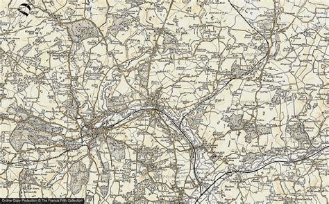 Historic Ordnance Survey Map of Ware, 1898-1899