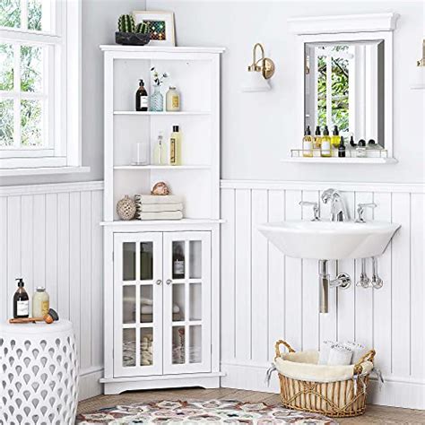 The Best White Corner Cabinet with Glass Doors for Your Home