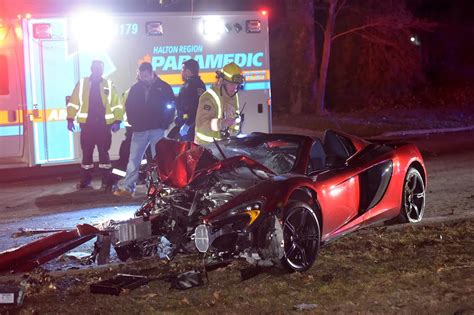 Supercar Destroyed In Crash