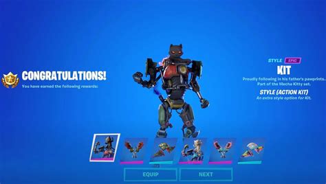 Kit Fortnite Skin Guide: Meowscles' Son Explained - Fort Fanatics