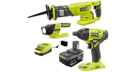 Ryobi ONE+ 18V Cordless Combo Kit SOLO $99 en Home Depot (Reg $281)