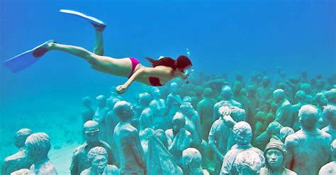 Cancun Underwater Museum Snorkeling Tour