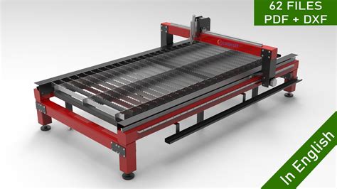 CNC plasma cutting machine. Plans. DIY. dxf and pdf - Etsy.de