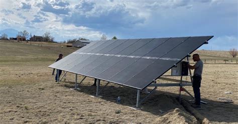 Ground Mounted Solar Panels - Solar Panel Installation in Colorado