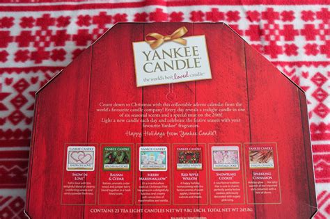 YANKEE CANDLE ADVENT CALENDAR