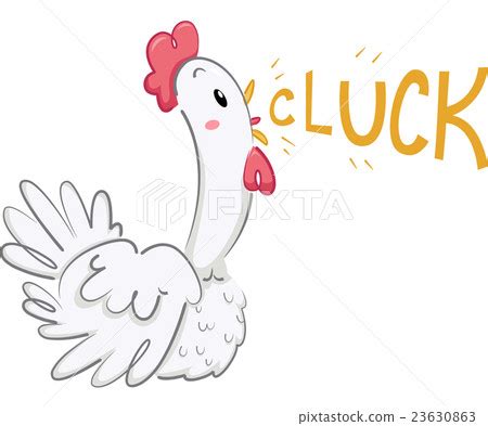 Chicken Cluck - Stock Illustration [23630863] - PIXTA