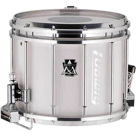 Ludwig Ultimate Marching Snare Drum, 14 x 12 in., White | Guitar Center