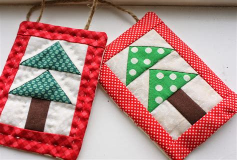 Quilted Christmas Ornament Tutorial - U Create