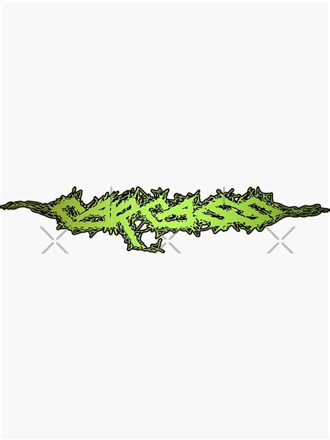 "Carcass Band Logo" Sticker by SihnoXOnhis | Redbubble