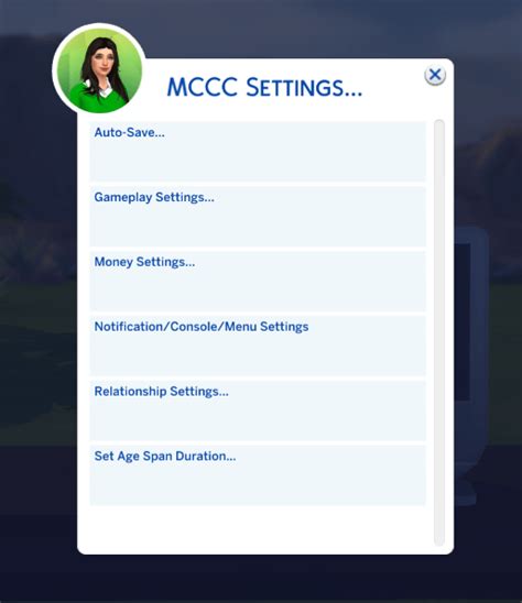 Sims 4 mccc mod - commsop