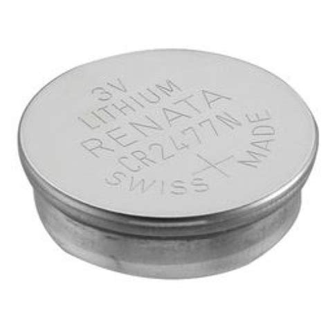 Buy Coin Cell Battery - CR2477 Renata online in India, Fab.to.Lab