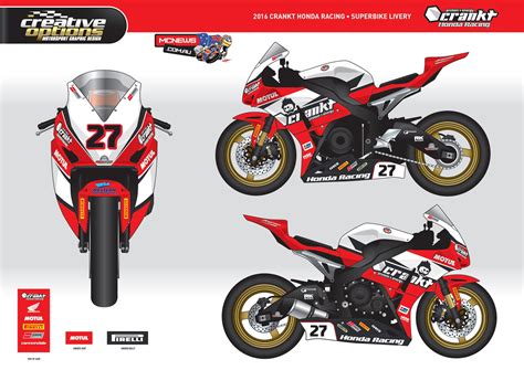 Crankt Protein Honda Racing partners | MCNews