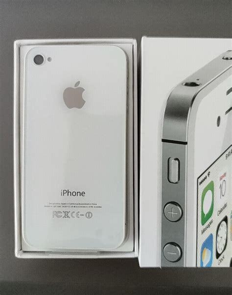 Unlocked Apple iPhone 4s - 32GB Black White iOS9 3G WIFI Smartphone ...