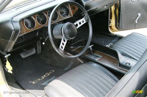 Black Interior 1972 Plymouth Cuda 340 Coupe Photo #426774 | GTCarLot.com