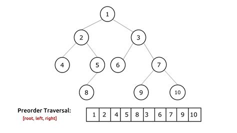 Preorder Traversal of Binary Tree - Binary Tree - Tutorial